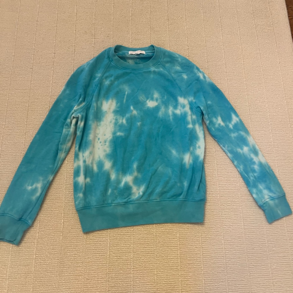 Spiritual Gangster Blue Tie-dye Crewneck